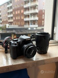 Canon 600d + Canon 50mm + Tamron 18-200