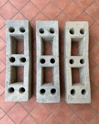 Plinto zavorra di cemento