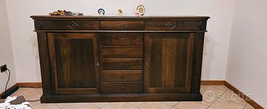 Elegante Mobile Credenza in Legno Massello
