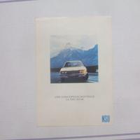 DEPLIANT AUTO NSU R0 80.