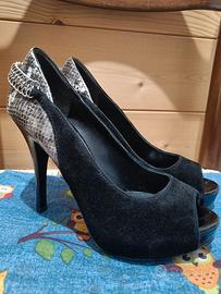 Scarpe con plateau