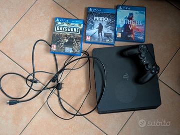 playstation 4 con 3 giochi 