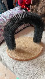 Spazzola tiragraffi per gatto