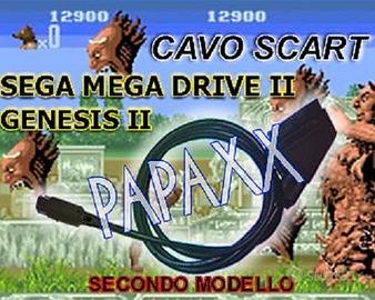 Cavo scart sega mega drive 2 - genesis 2 - super s