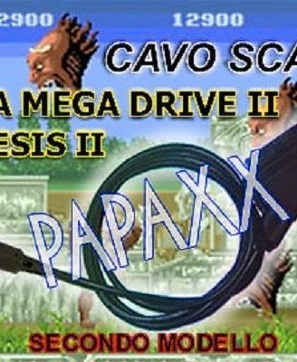 Cavo scart sega mega drive 2 - genesis 2 - super s