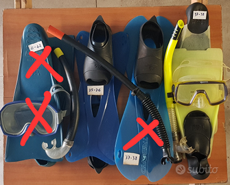 Pinne e maschere bambini/ragazzi