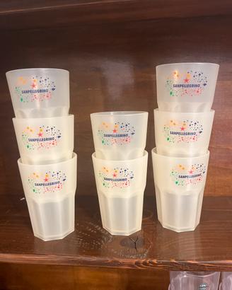 Bicchieri san pellegrino promozionali originali