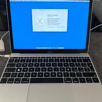 MacBook retina 2015 8 GB DDR3 schermo 12 pollici