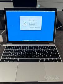 MacBook retina 2015 8 GB DDR3 schermo 12 pollici