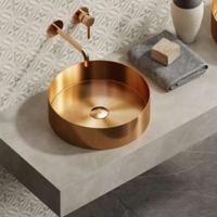 Lavabo da appoggio Rose Gold l Venus Art.BB6802-BR