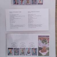 Set francobolli principessa Diana