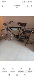 bicicletta a motore a scoppio bianchi 