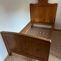 Letto una piazza e mezza stile tirolese