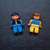 LEGO DUPLO VINTAGE - 2 FIGURE PERSONAGGI Omini Mam