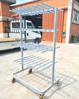 carrelli zincati per speck appeso usati
