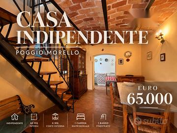 POGGIO MORELLO – CASA INDIPENDENTE RISTRUTTURATA