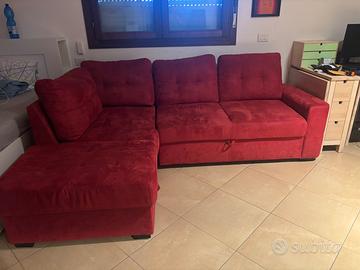 Divano letto angolare
