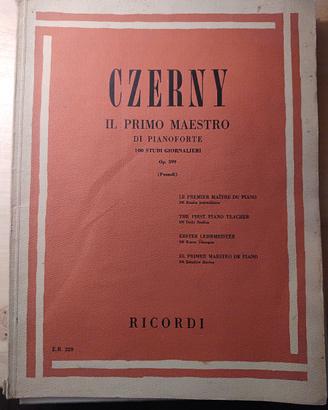 Czerny 100 studi giornalieri