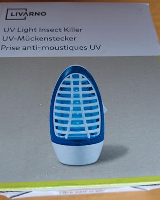 Lampada insetticida anti zanzare a LED da muro mos