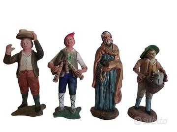 Antiche statuine presepe Maddaloni Napoli