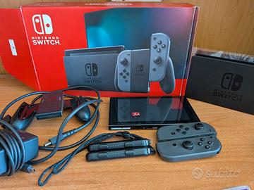Nintendo switch V2019 + Custodia + Micro Sd