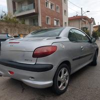 Peugeot Cabrio 206Cc grigio metallizzata 