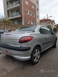 Peugeot Cabrio 206Cc grigio metallizzata 