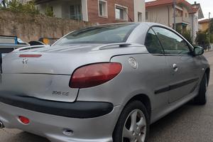 Peugeot Cabrio 206Cc grigio metallizzata 