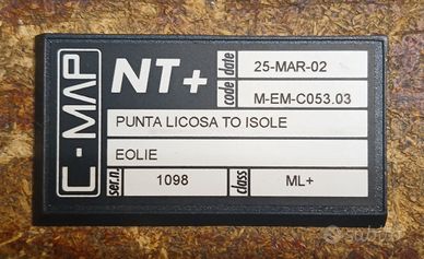 Scheda C-MAP NT+ Punta Licosa to isole Eolie