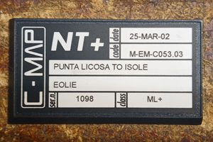 Scheda C-MAP NT+ Punta Licosa to isole Eolie