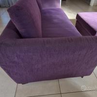 Divano 4 posti e pouf Poltrone Sofa