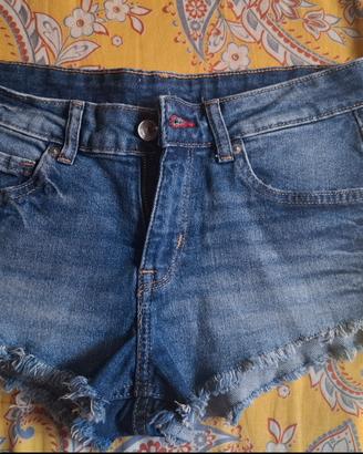 pantaloncini jeans donna