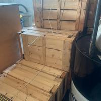 Cassette in legno frutta/verdura