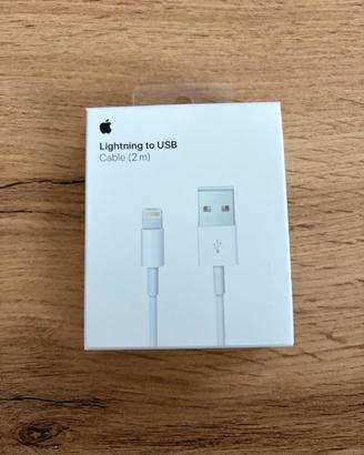 Cavo iPhone Apple Lightning-USB di 2 metri nuovo