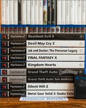 collezione giochi ps2 originali dalla S alla Z 