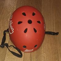 Casco Protettivo Rosso per Bici bambino