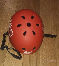 Casco Protettivo Rosso per Bici bambino