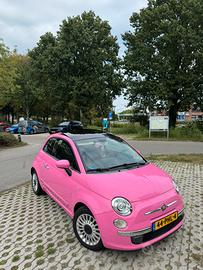 Fiat 500 1.2 benzina limited edition rosa