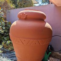 Anfora da giardino per acqua piovana