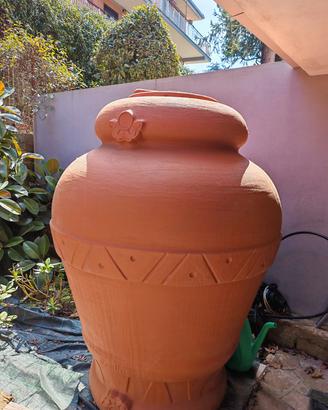 Anfora da giardino per acqua piovana