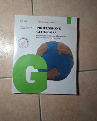 libro geografia: professione geografo