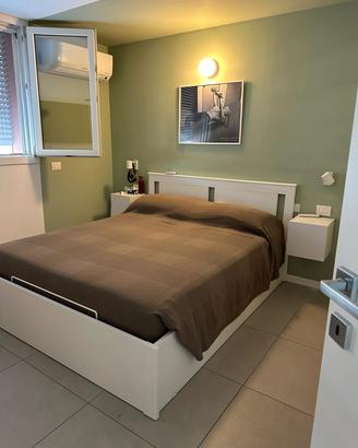 LETTO MATRIMONIALE  IKEA CONTENITORE SONGESAND