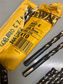 Punte trapano cobalto Co Dewalt Extreme NUOVE