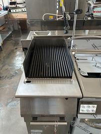 GRIGLIA GAS 400 MM MONOBLOCCO Electrolux - USATO