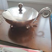 formaggiera placata argento 