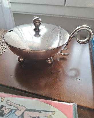 formaggiera placata argento 