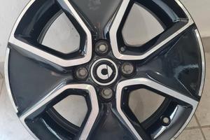 1 cerchio lega smart fortwo forfour r15 ls3936