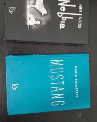 Lotto 2 Libri Marta Palazzesi - Nebbia + Mustang