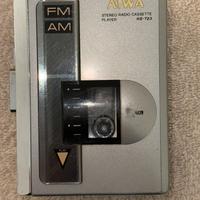 Aiwa Walkman stereo - radio cassette portatile