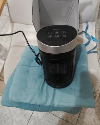 stufa elettrica con telecomando, timer 3 velocita
